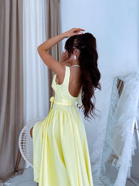 Kleita "SWEETHEART A1101" - DZELTENA